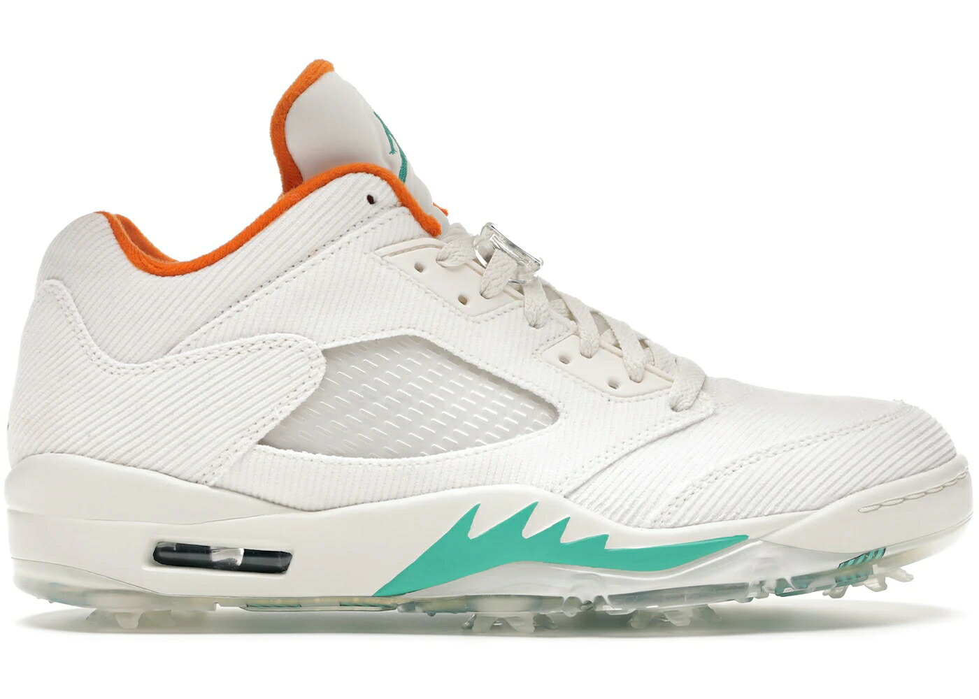 ナイキ ジョーダン ゴルフ 緑 緑であること スニーカー メンズ JORDAN 5 RETRO LOW GOLF LUCKY AND GOOD / SAIL STARFISH NEPTUNE GREEN