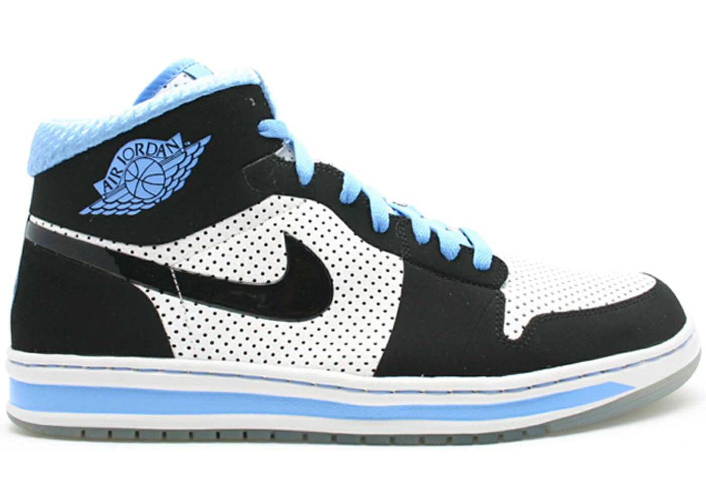 ナイキ ジョーダン アルファ 青味 青み 白いこと 白いこと 黒いこと 黒いこと スニーカー メンズ JORDAN ALPHA 1 UNIVERSITY BLUE / WHITE BLACK UNIVERSITY BLUE