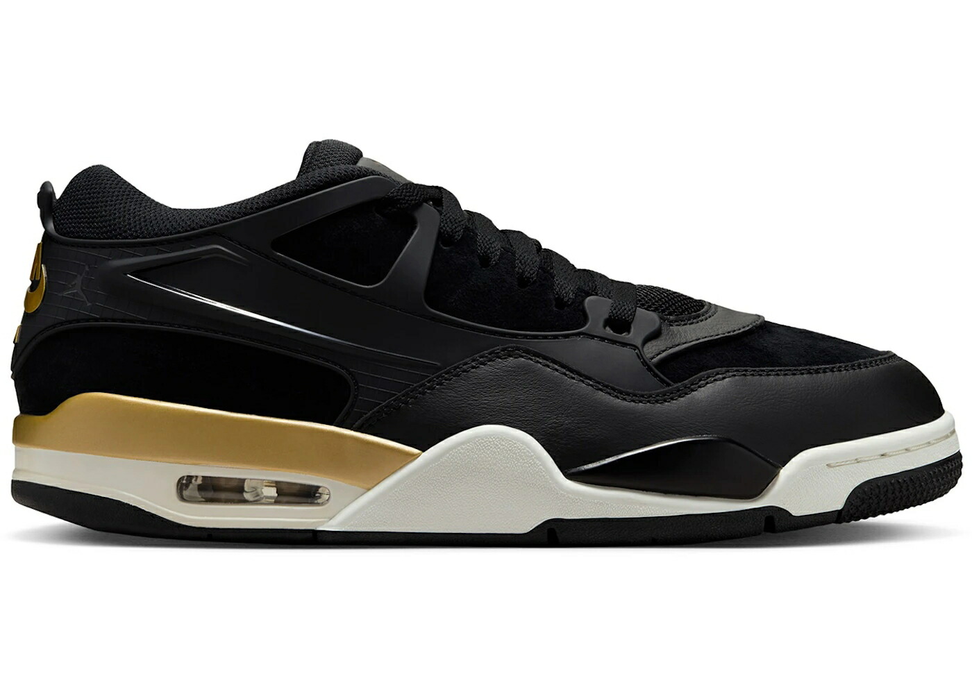 ナイキ ジョーダン 黒いこと 黒いこと 野球クラブ ゴールド スニーカー メンズ JORDAN 4 RM DMP / BLACK SAIL TEAM GOLD METALLIC