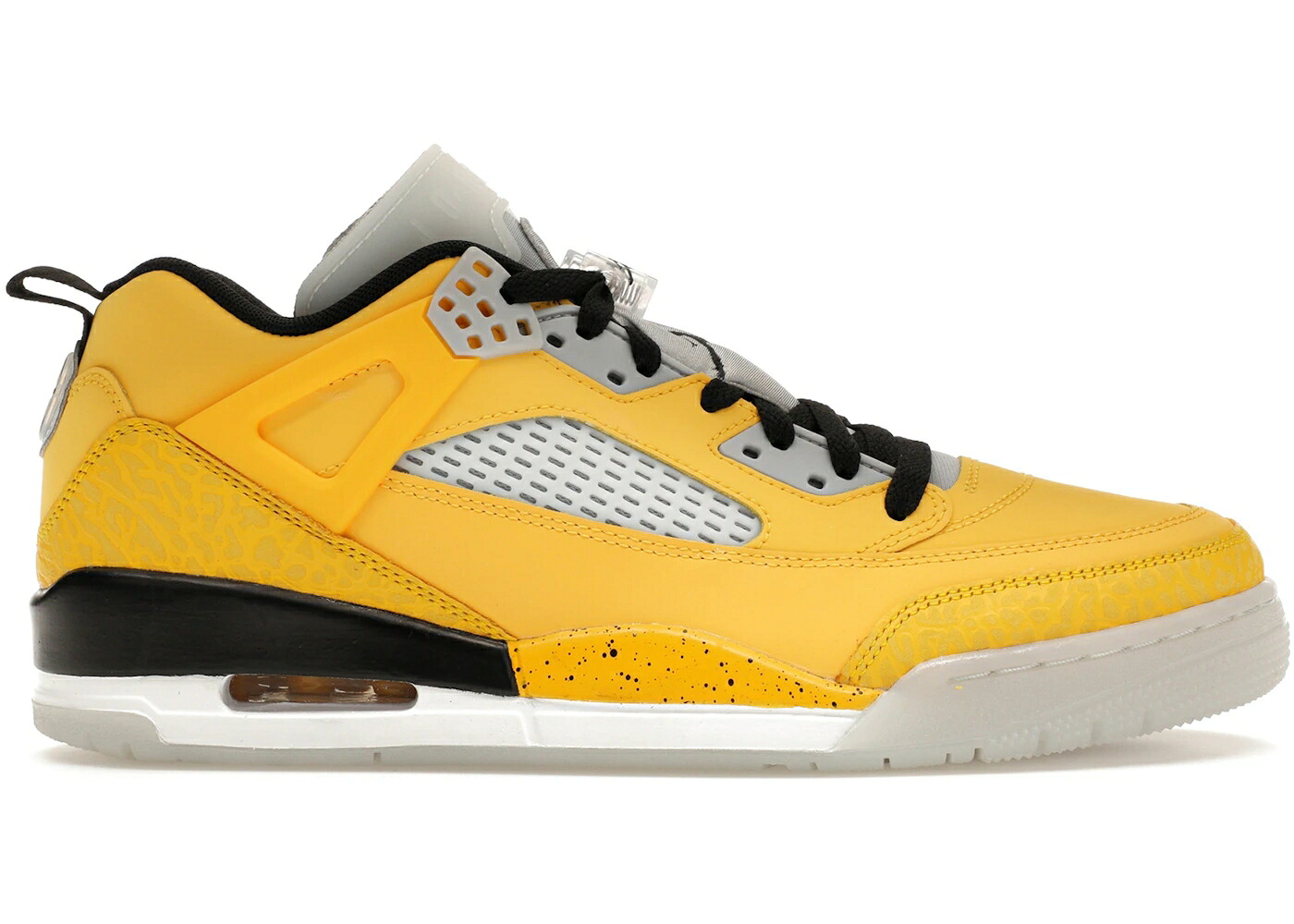 ナイキ ジョーダン 電影 黒いこと 黒いこと 薄墨色 薄墨色 スニーカー メンズ JORDAN SPIZIKE LOW LIGHTNING / VARSITY MAIZE BLACK WOLF GREY スニーカー-メンズ靴-靴