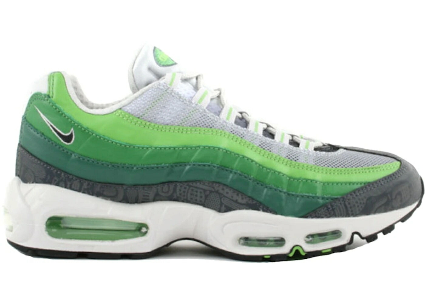 ナイキ マックス 緑 グリーン エアマックス スニーカー メンズ NIKE AIR MAX 95 REJUVINATION PACK / GREEN BEAN ANTHRACITE GRASS