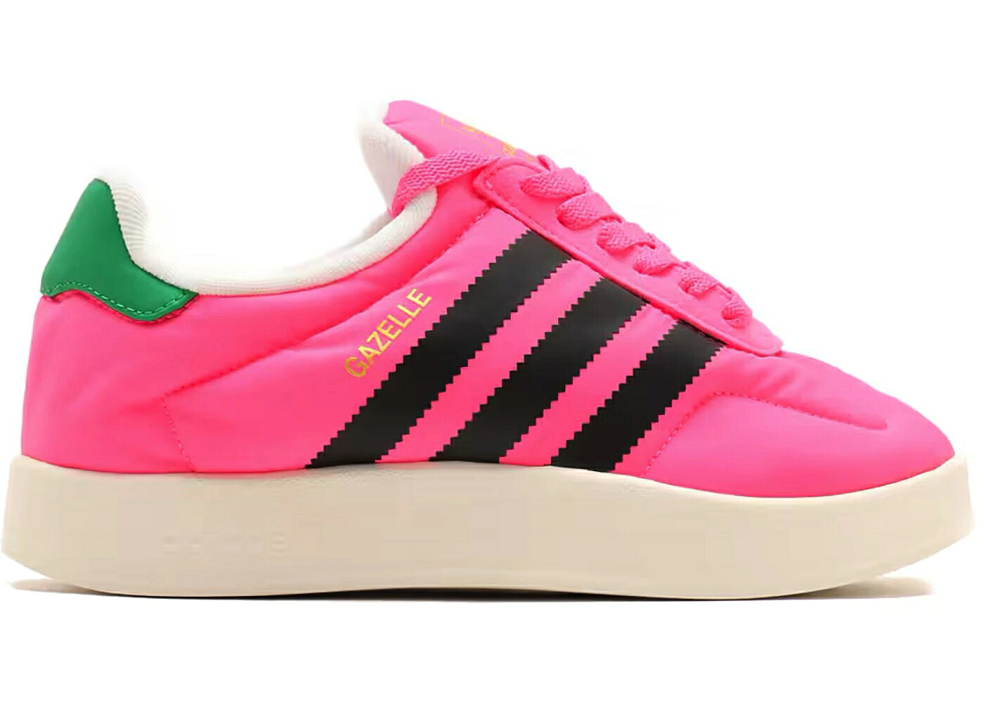 アディダス ガゼル ピンク コア 黒色 ブラック 緑 グリーン WOMEN'S スニーカー レディース ADIDAS GAZELLE HOME LUCID PINK (WOMEN'S) / LUCID PINK CORE BLACK GREEN