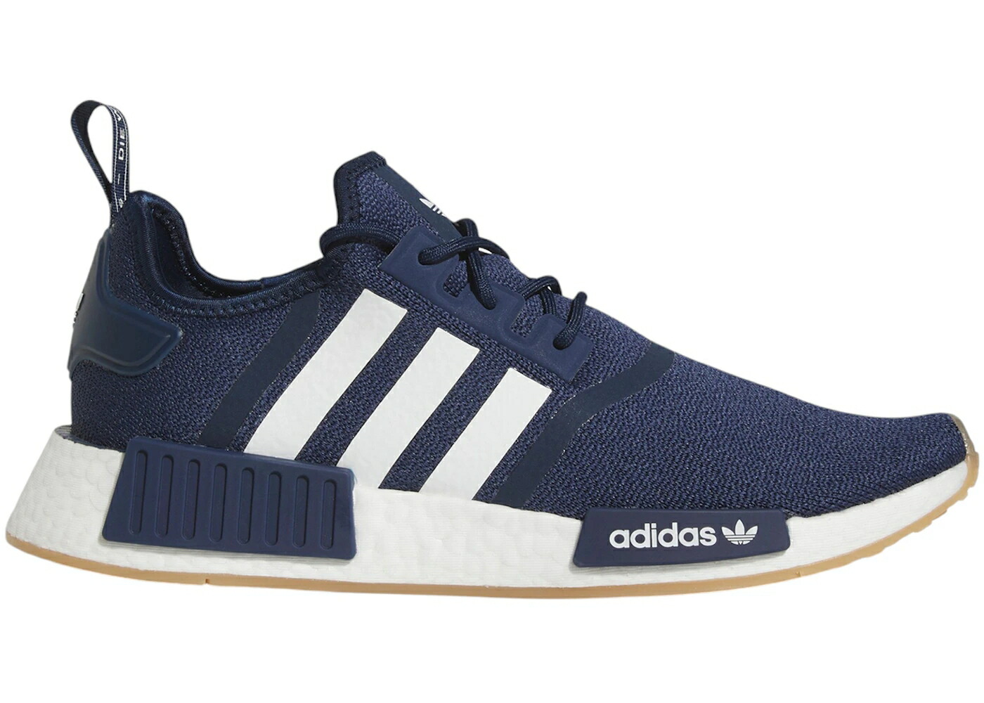 アディダス ナイト 藍色 インディゴ 白色 ホワイト スニーカー メンズ ADIDAS NMD R1 NIGHT INDIGO CLOUD WHITE GUM / NIGHT INDIGO CLOUD WHITE GUM