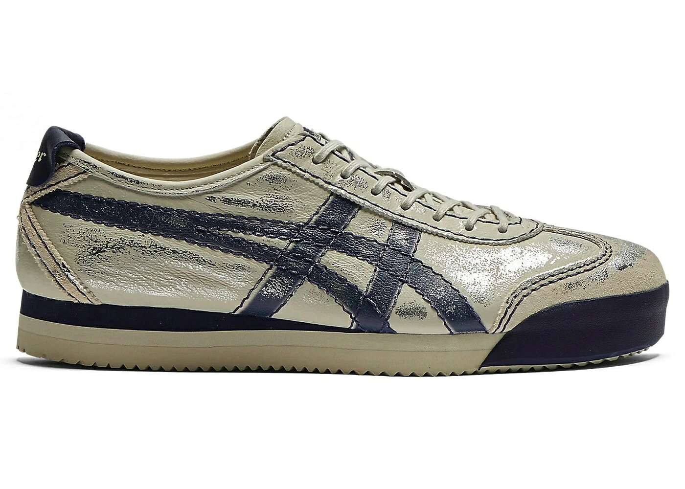 アシックス メキシコ合衆国 皮膚軟化剤 オニツカタイガー スニーカー メンズ ASICS ONITSUKA TIGER MEXICO 66 SD PF CREAM PEACOAT / CREAM PEACOAT