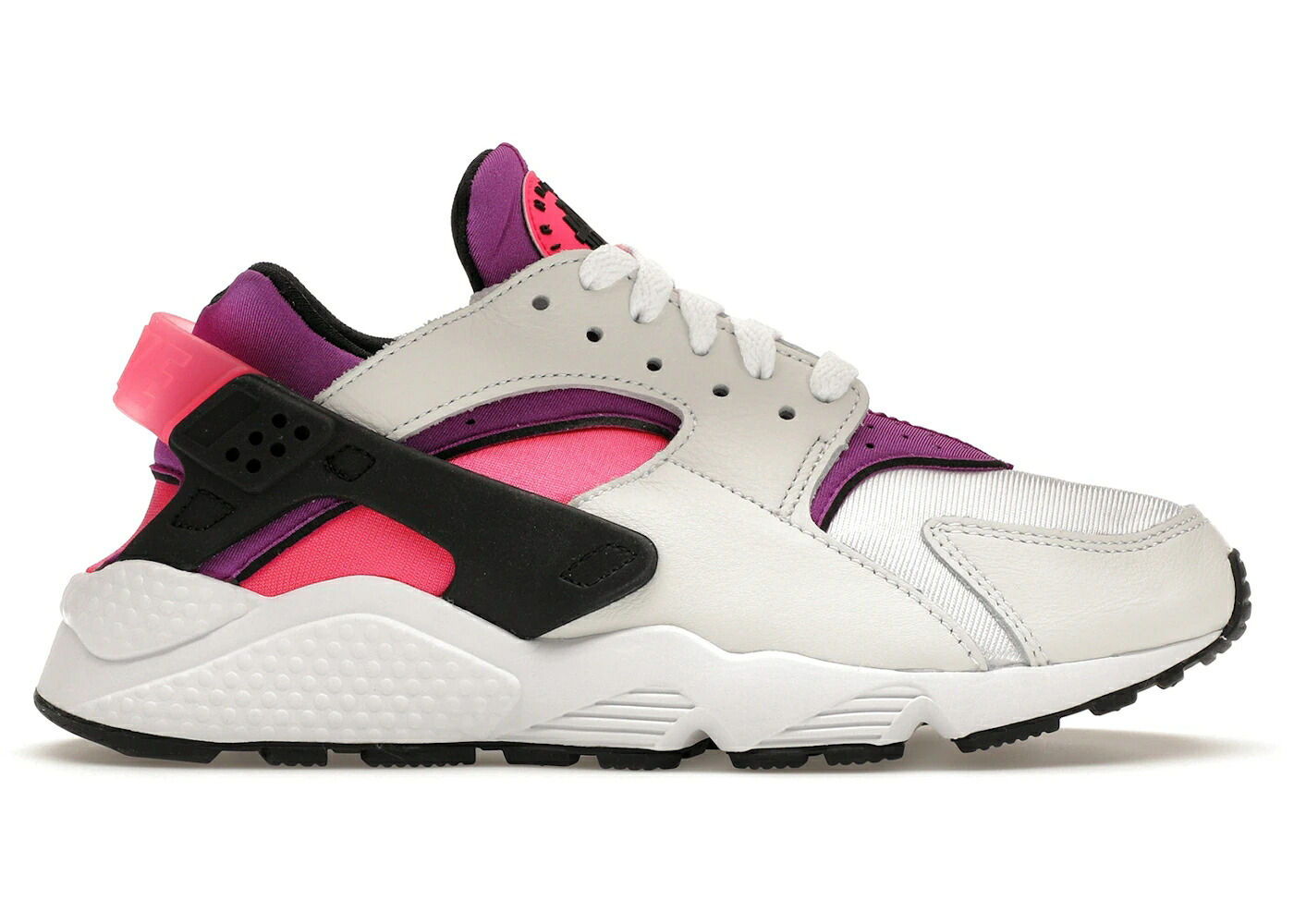 ナイキ ハラチ 白いこと 白いこと サクラ色 紫 パープル WOMEN\u0027S スニーカー レディース NIKE AIR HUARACHE WHITE HYPER PINK (WOMEN\u0027S) / WHITE HYPER PINK VIVID PURPLE