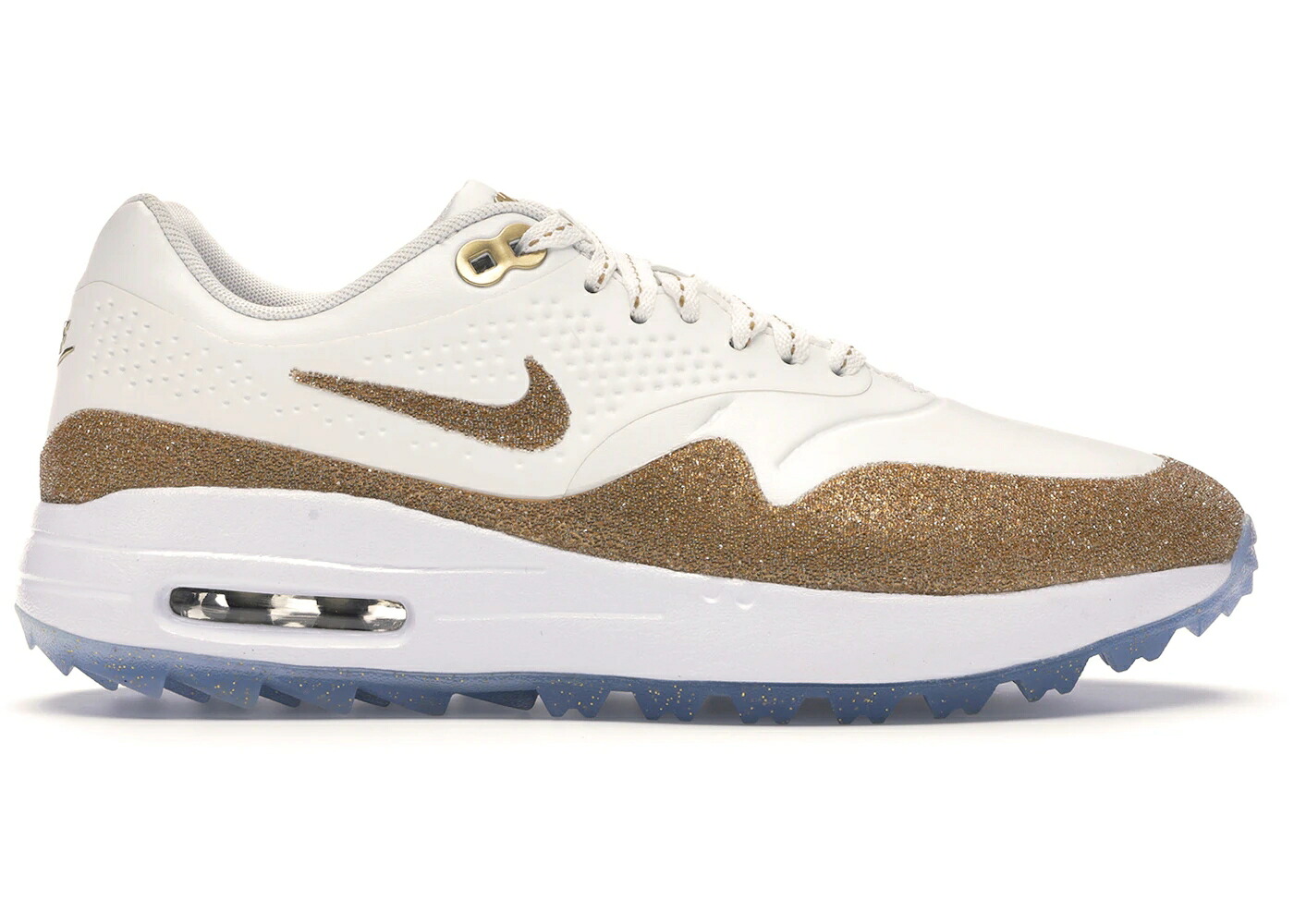 ナイキ マックス ゴルフ 白色 ホワイト ゴールド エアマックス WOMEN'S スニーカー レディース NIKE AIR MAX 1 GOLF SWAROVSKI (WOMEN'S) / SUMMIT WHITE WHITE METALLIC GOLD