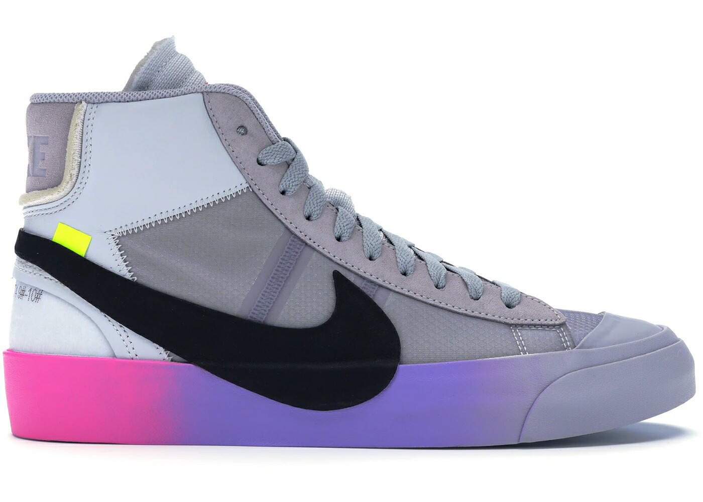 ナイキ ブレイザー ミッド オフホワイト 灰色 グレー クール ピュア スニーカー メンズ NIKE BLAZER MID OFF-WHITE WOLF GREY SERENA QUEEN / WOLF GREY COOL GREY PURE