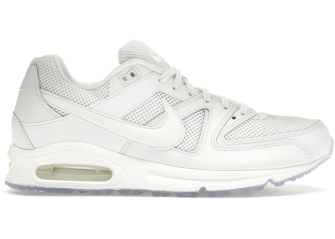 ナイキ マックス 命令すること 白いこと 白いこと エア湖マックス スニーカー メンズ NIKE AIR MAX COMMAND TRIPLE WHITE / WHITE WHITE WHITE