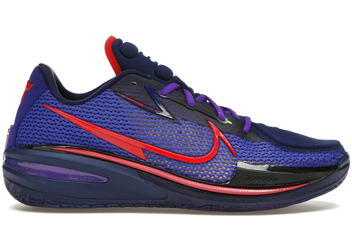 ナイキ 望遠レンズ 青味 青み 紫 パープル 赤 赤いこと 緑 緑であること ストライク スニーカー メンズ NIKE AIR ZOOM GT CUT BLUE VOID PURPLE RED / BLUE VOID GREEN STRIKE SIREN RED