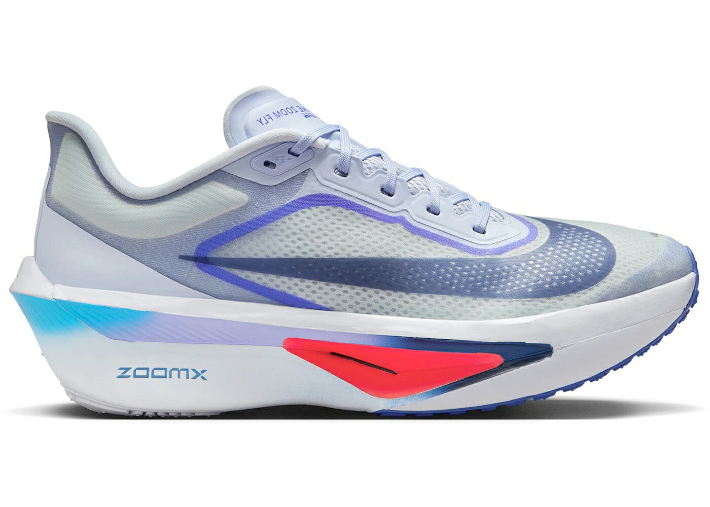 ナイキ ズーム 灰色 グレー 青色 ブルー ライトニング ズームフライ スニーカー メンズ NIKE ZOOM FLY 6 GHOST FOOTBALL GREY BLUE LIGHTNING VOID / GHOST FOOTBALL GREY BLUE