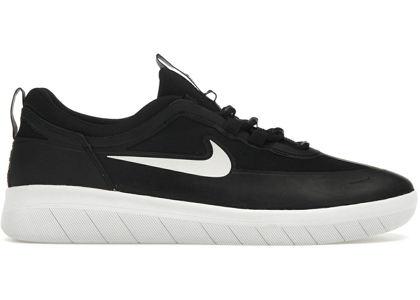 ナイキ エスビー フリー 黒色 ブラック 白色 ホワイト スニーカー メンズ NIKE SB NYJAH FREE 2 BLACK WHITE / BLACK BLACK BLACK WHITE