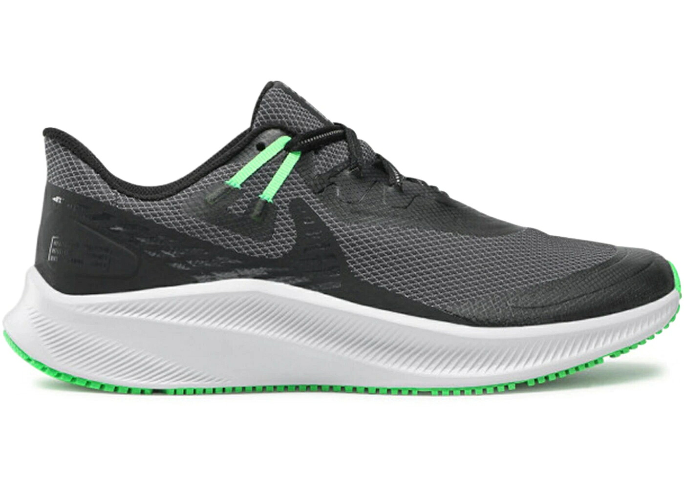ナイキ 黒いこと 黒いこと スニーカー メンズ NIKE QUEST 3 SHIELD BLACK OBSIDIAN MIST / BLACK BLACK OBSIDIAN MIST