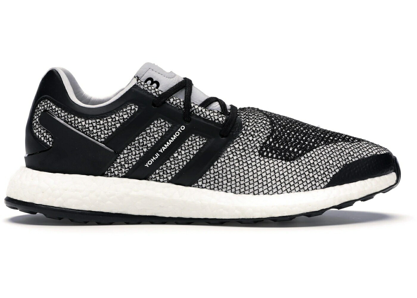 アディダス 白色 ホワイト 黒色 ブラック コア スニーカー メンズ ADIDAS Y-3 PUREBOOST WHITE BLACK / FOOTWEAR WHITE CORE BLACK CORE