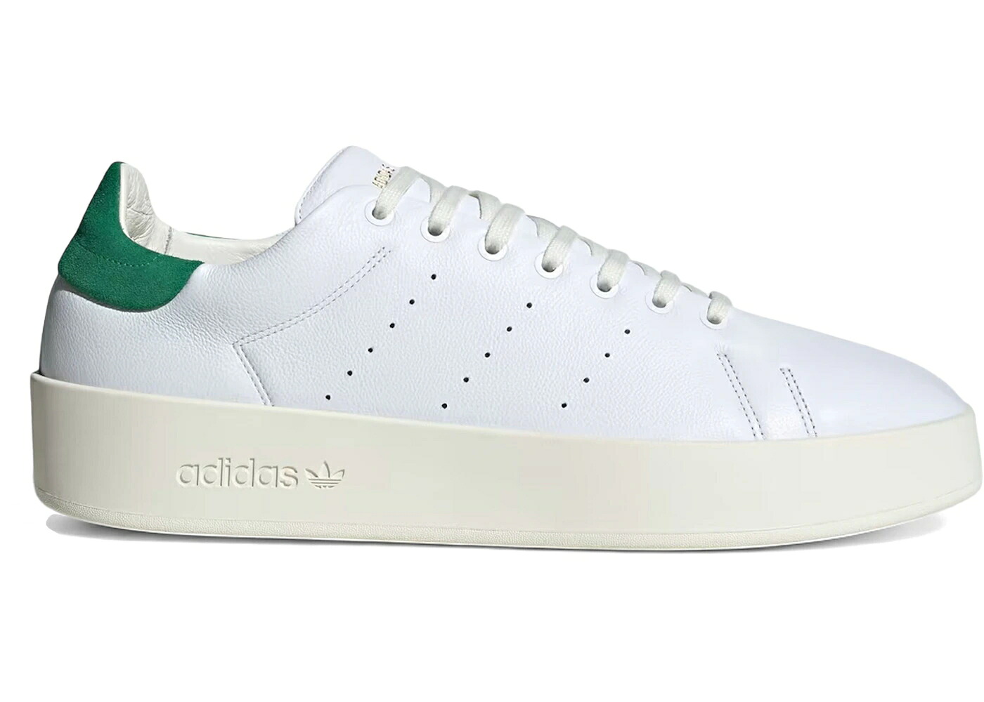 アディダス 白色 ホワイト 緑 グリーン スタンスミス スニーカー メンズ ADIDAS STAN SMITH RECON CLOUD WHITE GREEN / CLOUD WHITE GREEN OFF WHITE|スニケス