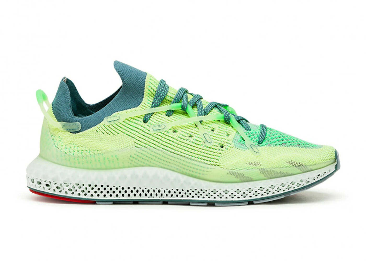 アディダス 黄色 イエロー スニーカー メンズ ADIDAS 4D FUSIO SEMI FROZEN YELLOW / SEMI FROZEN YELLOW HAZY EMERALD
