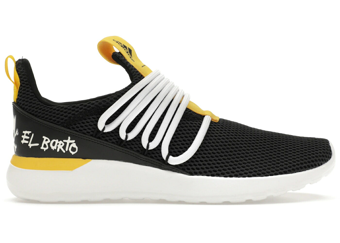 アディダス 点火装置 アダプト 中核グループ 黒いこと 黒いこと 3.0 スニーカー メンズ ADIDAS LITE RACER ADAPT THE SIMPSONS EL BARTO / CORE BLACK CORE BLACK CLOUD