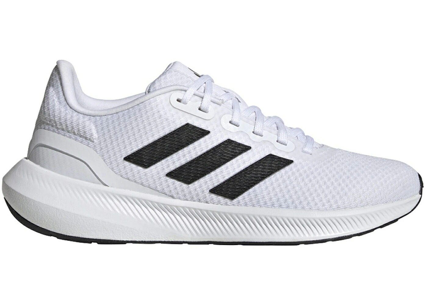 アディダス 白いこと 白いこと 中核グループ 黒いこと 黒いこと WOMEN\u0027S スニーカー レディース ADIDAS RUNFALCON 3 CLOUD WHITE CORE BLACK (WOMEN\u0027S) / CLOUD WHITE CORE BLACK CORE