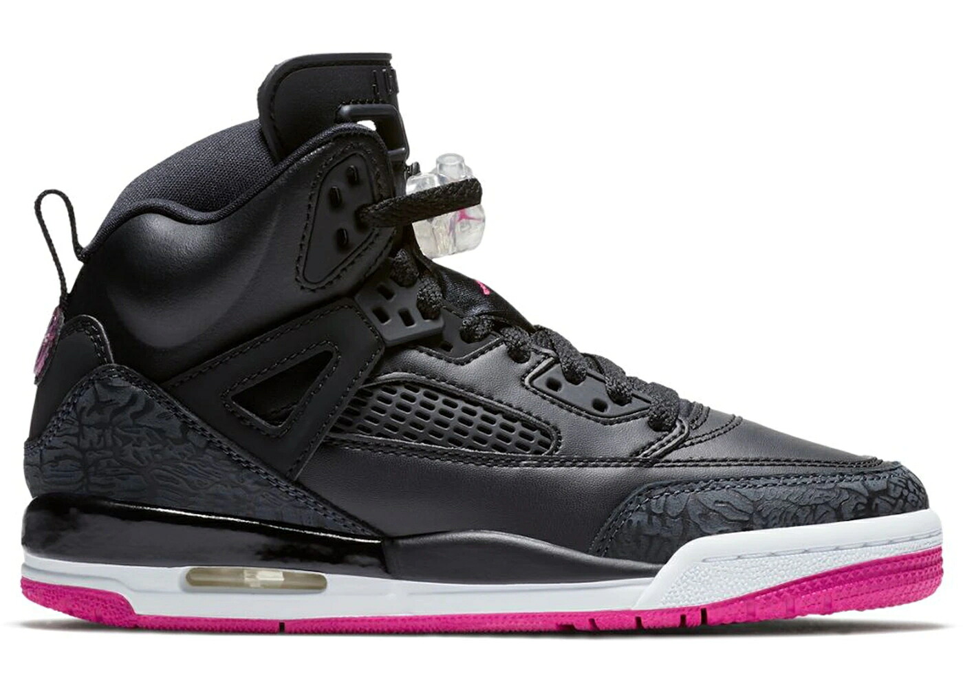 ナイキ ジョーダン 黒いこと 黒いこと サクラ色 お坊っちゃん キッズ JORDAN SPIZIKE BLACK DEADLY PINK (GS) / BLACK DEADLY PINK ANTHRACITE もの言う花 マタニティ スニーカー