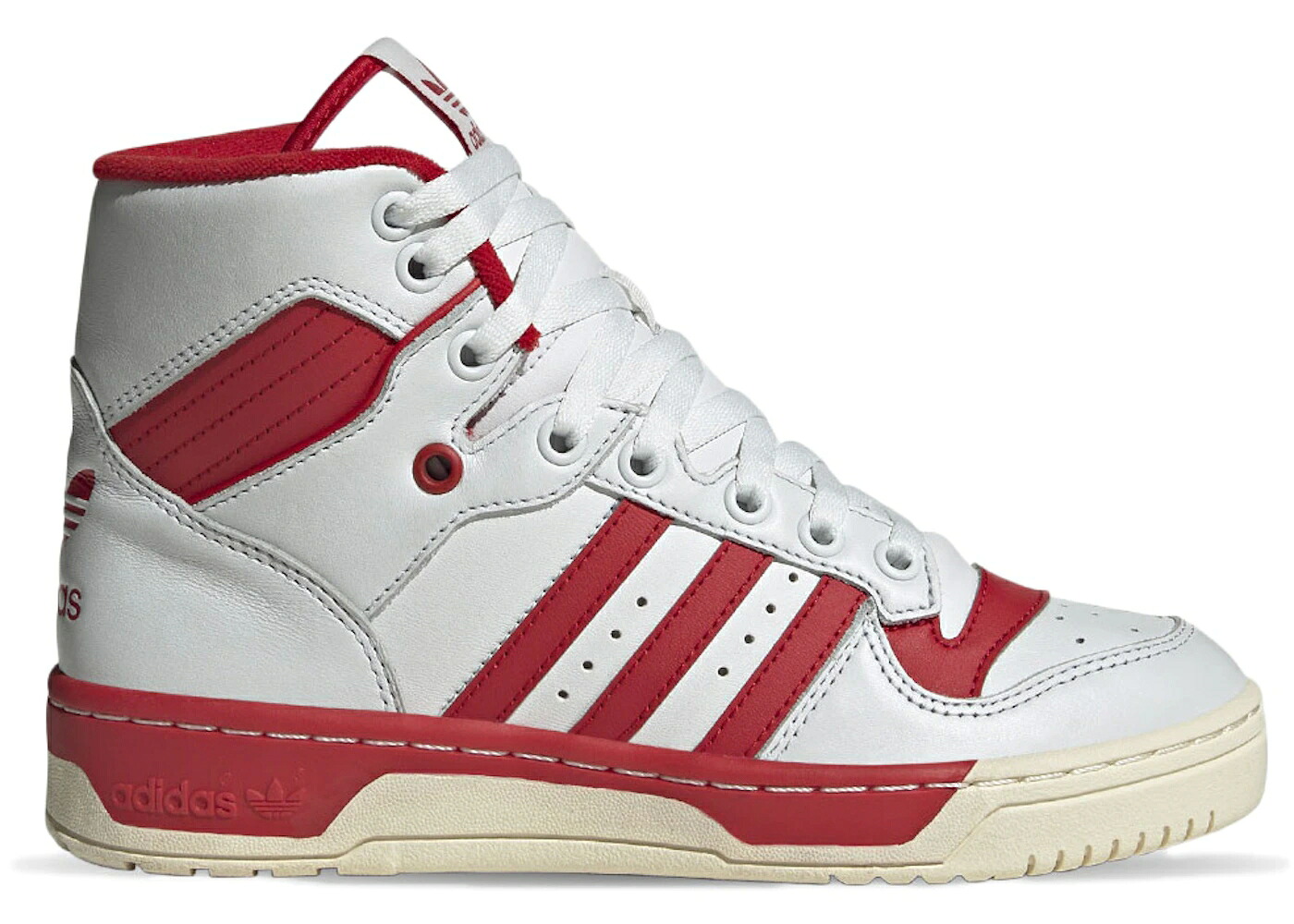 アディダス 白いこと 白いこと 赤 赤いこと WOMEN\u0027S スニーカー レディース ADIDAS RIVALRY HI CRYSTAL WHITE SCARLET RED (WOMEN\u0027S) / CRYSTAL WHITE BETTER SCARLET