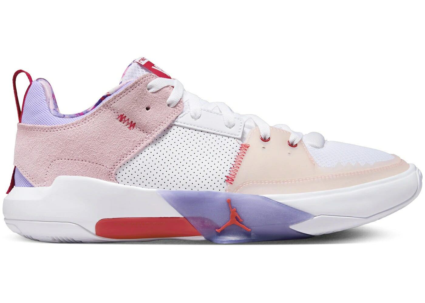 ナイキ ジョーダン 白色 ホワイト 紫 パープル 赤 レッド スニーカー メンズ JORDAN ONE TAKE 5 WHITE ARCTIC PUNCH PURPLE PULSE UNIVERSITY RED (TRANSLUCENT OUTSOLE) / WHITE ARCTIC PUNCH PURPLE PULSE