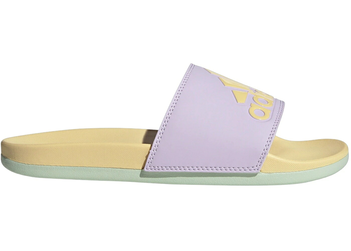 アディダス アディレッタ 橙 オレンジ色 緑 緑であること WOMEN\u0027S スニーカー レディース ADIDAS ADILETTE COMFORT SLIDES ICE LAVENDER ORANGE TINT LINEN GREEN (WOMEN\u0027S) / ICE LAVENDER ORANGE TINT LINEN