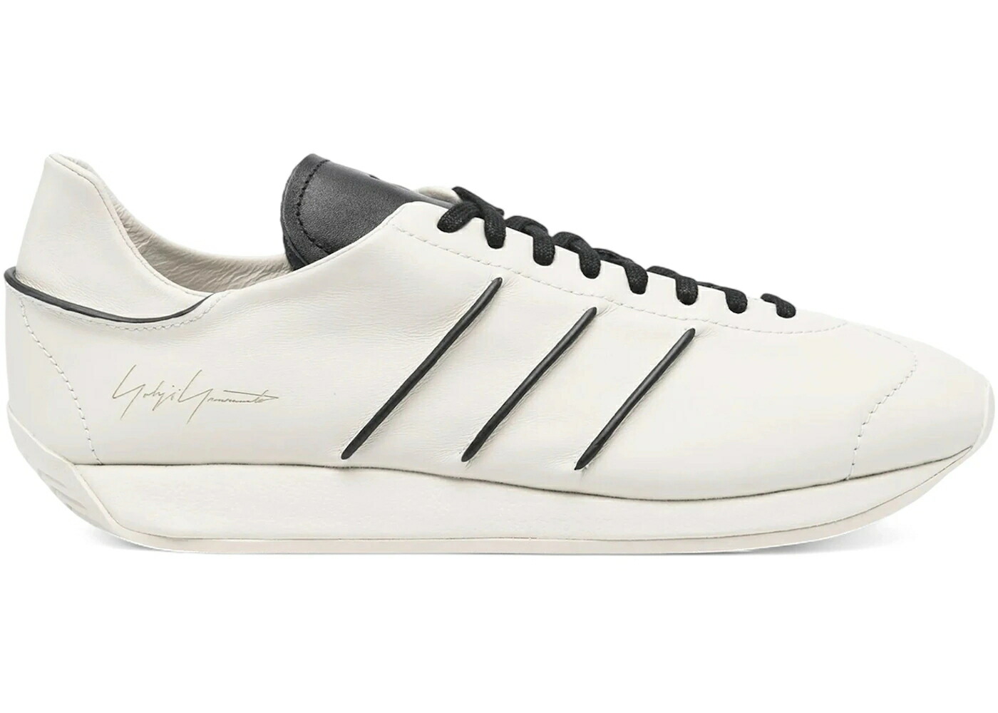 アディダス カントリー 黒色 ブラック スニーカー メンズ ADIDAS Y-3 COUNTRY TALC BLACK / TALC TALC BLACK