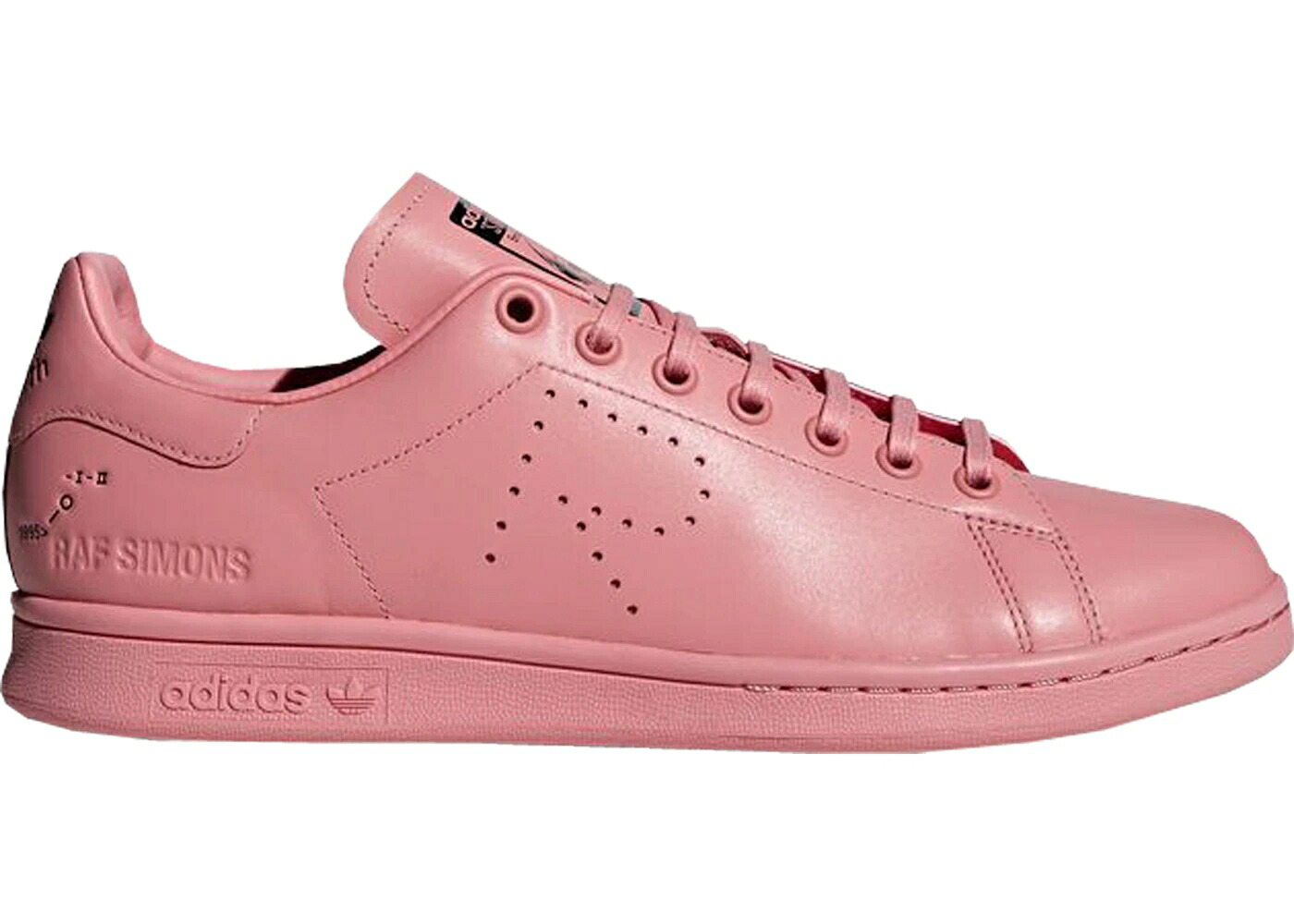 アディダス ピンク 白色 ホワイト スタンスミス スニーカー メンズ ADIDAS STAN SMITH RAF SIMONS PINK / TACROS BLISS PINK FOOTWEAR WHITE｜スニケス