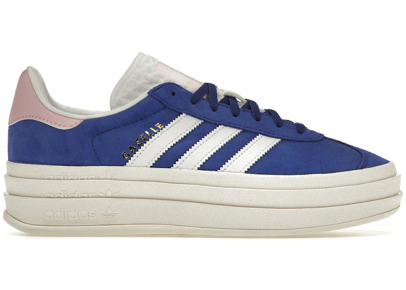 アディダス ガゼル さくら色 青碧 青碧 中核グループ WOMEN\u0027S スニーカー レディース ADIDAS GAZELLE BOLD TRUE PINK SEMI LUCID BLUE (WOMEN\u0027S) / TRUE PINK SEMI LUCID BLUE CORE