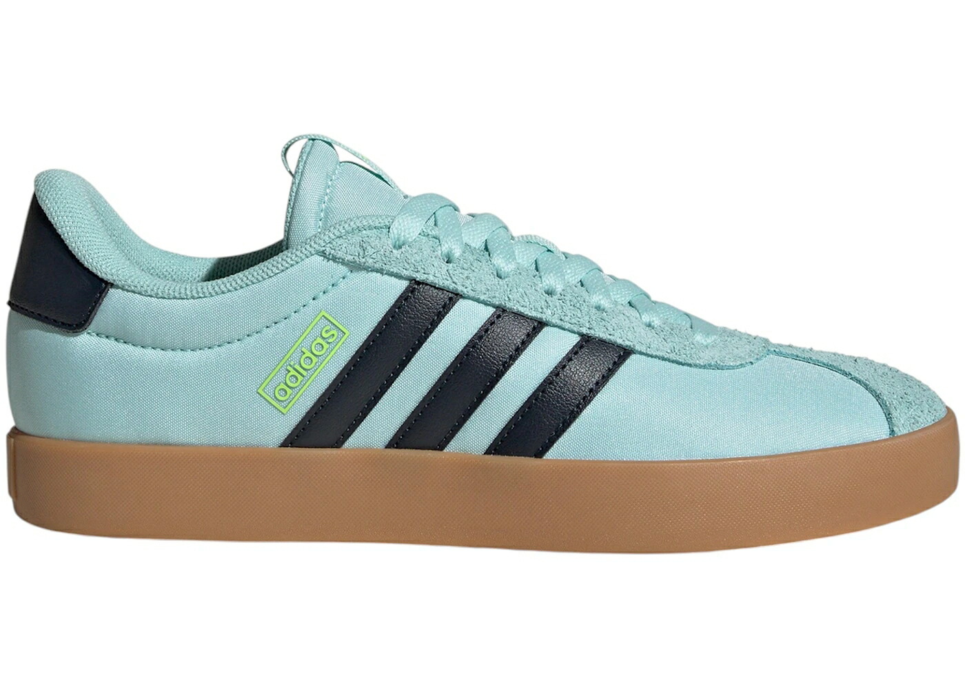 アディダス コート アクア 3.0 WOMEN'S スニーカー レディース ADIDAS VL COURT SEMI FLASH AQUA AURORA INK LUCID LEMON (WOMEN'S) / SEMI FLASH AQUA AURORA INK LUCID