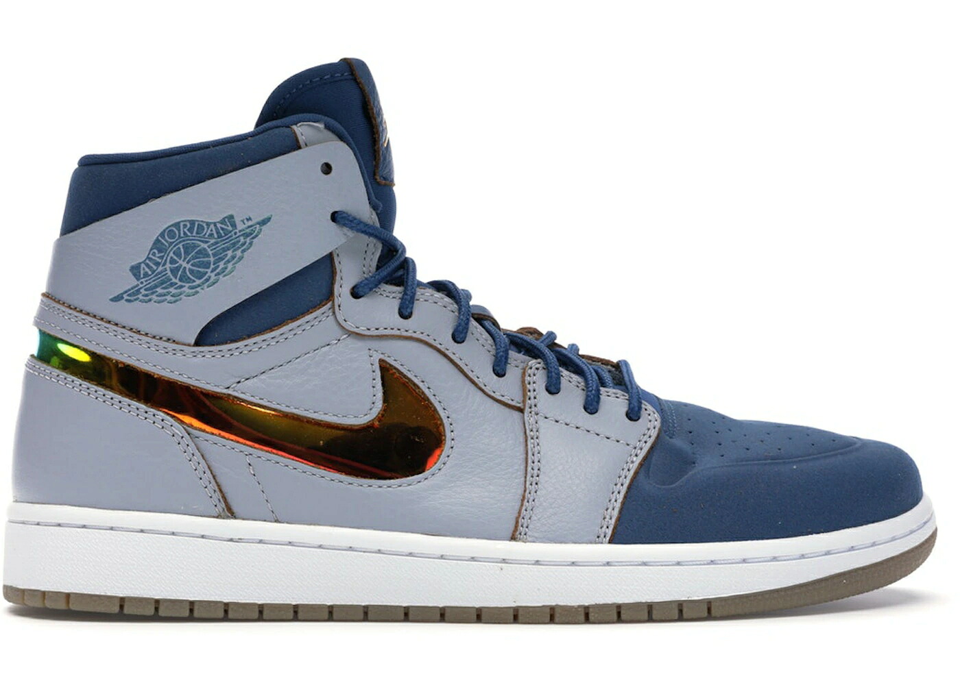 ナイキ ジョーダン ご機嫌 ダンク 薄墨色 薄墨色 ゴールド 青碧 青色 スニーカー メンズ JORDAN 1 RETRO HIGH NOUVEAU DUNK FROM ABOVE / WOLF GREY GOLD LEAF FRENCH BLUE 靴-メンズ靴