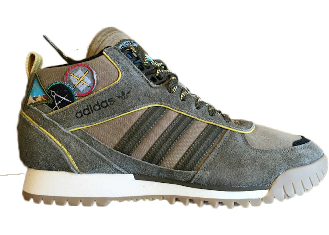 アディダス ミッド スカウト 茶色 ブラウン スニーカー メンズ ADIDAS ZX TRAIL MID EXTRA BUTTER SCOUT LEADER / BROWN TAN