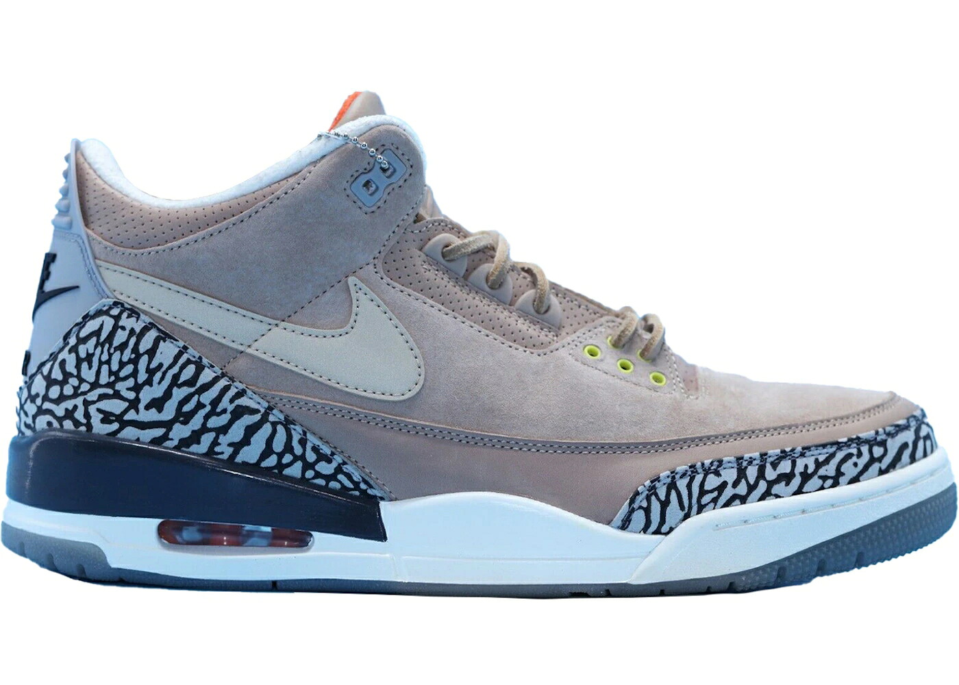 ナイキ ジョーダン 砂色 サンド 灰色 シメント グレー F&F スニーカー メンズ JORDAN 3 RETRO JTH SAND (F&F) / SAND CEMENT GREY CAMELLIA OPTI