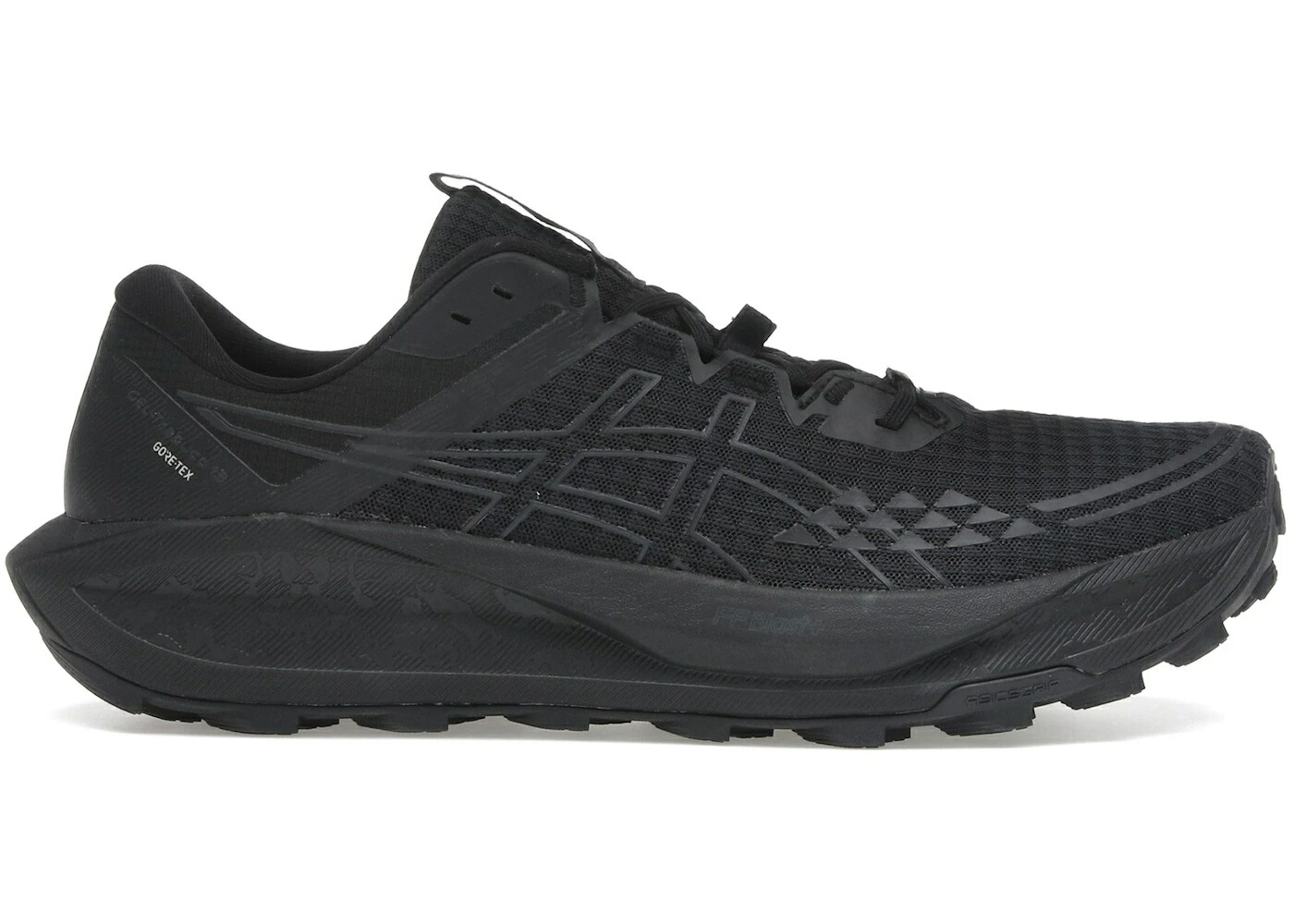 アシックス サー青少年 ゴアテックス 黒いこと 黒いこと 薄墨色 薄墨色 スニーカー メンズ ASICS GEL-TRABUCO 13 GORE-TEX BLACK GRAPHITE GREY / BLACK GRAPHITE GREY