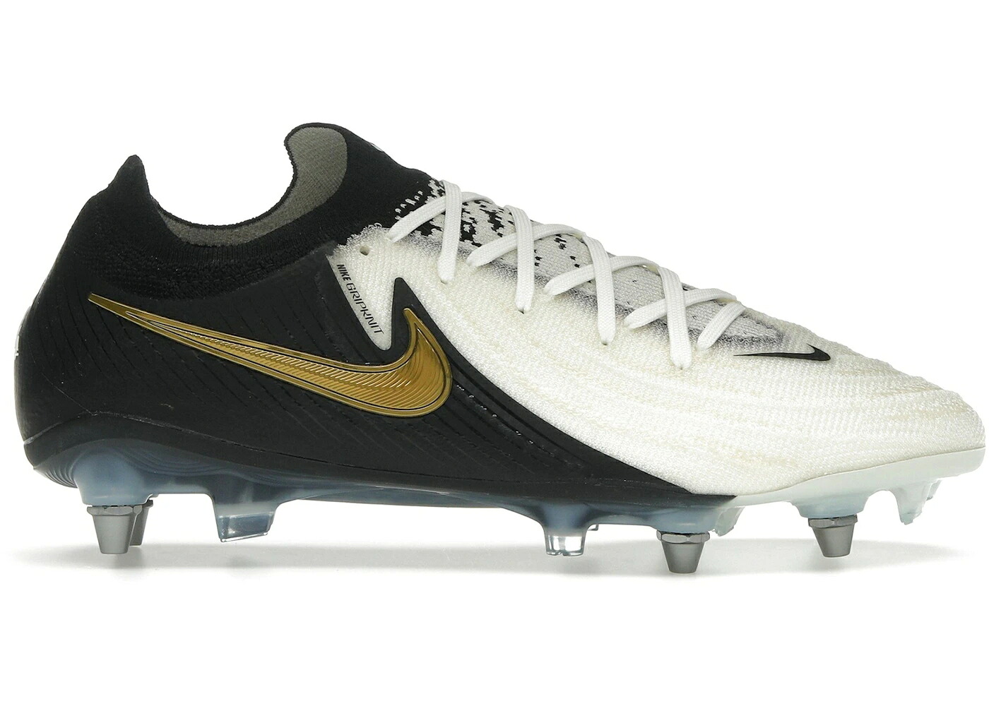 ナイキ エリート 白いこと 白いこと 黒いこと 黒いこと ゴールド 硬貨 スニーカー メンズ NIKE PHANTOM GX II ELITE SOFT GROUND-PRO PLAYER EDITION MAD READY PACK / WHITE BLACK METALLIC GOLD COIN
