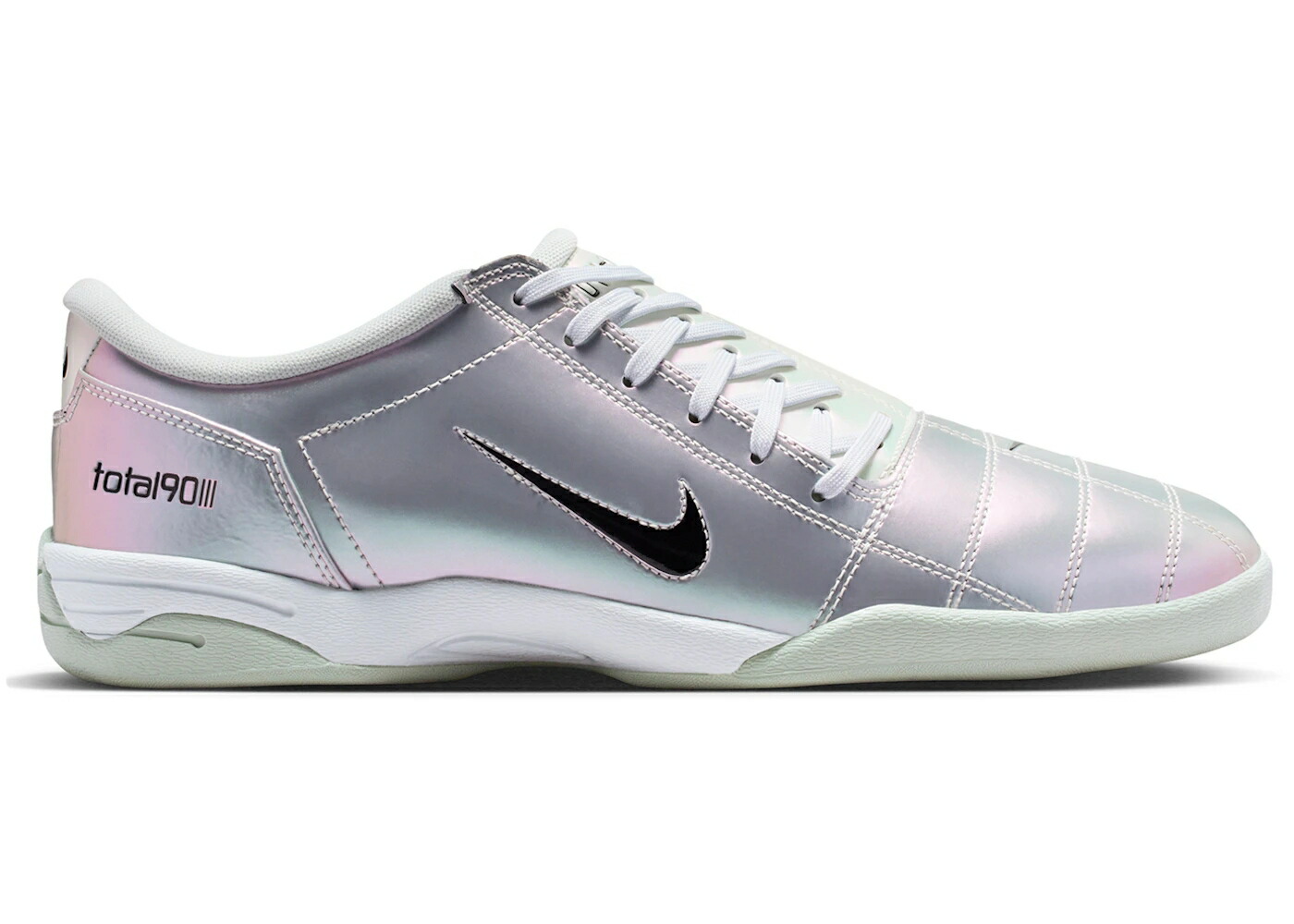 ナイキ プレミアム 白色 ホワイト 銀色 シルバー 黒色 ブラック スニーカー メンズ NIKE TOTAL 90 3 PREMIUM OFF WHITE IRIDESCENT / OFF WHITE LIGHT SILVER BLACK