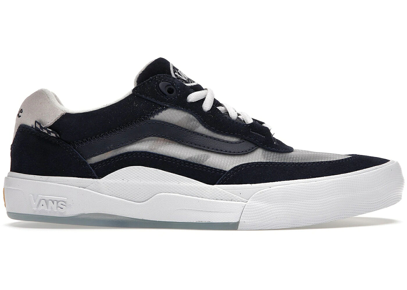 ヴァンズ バンズ 青色 ブルー 白色 ホワイト 灰色 グレー スニーカー メンズ VANS WAYVEE DIME EVENING BLUE / EVENING BLUE WHITE GREY