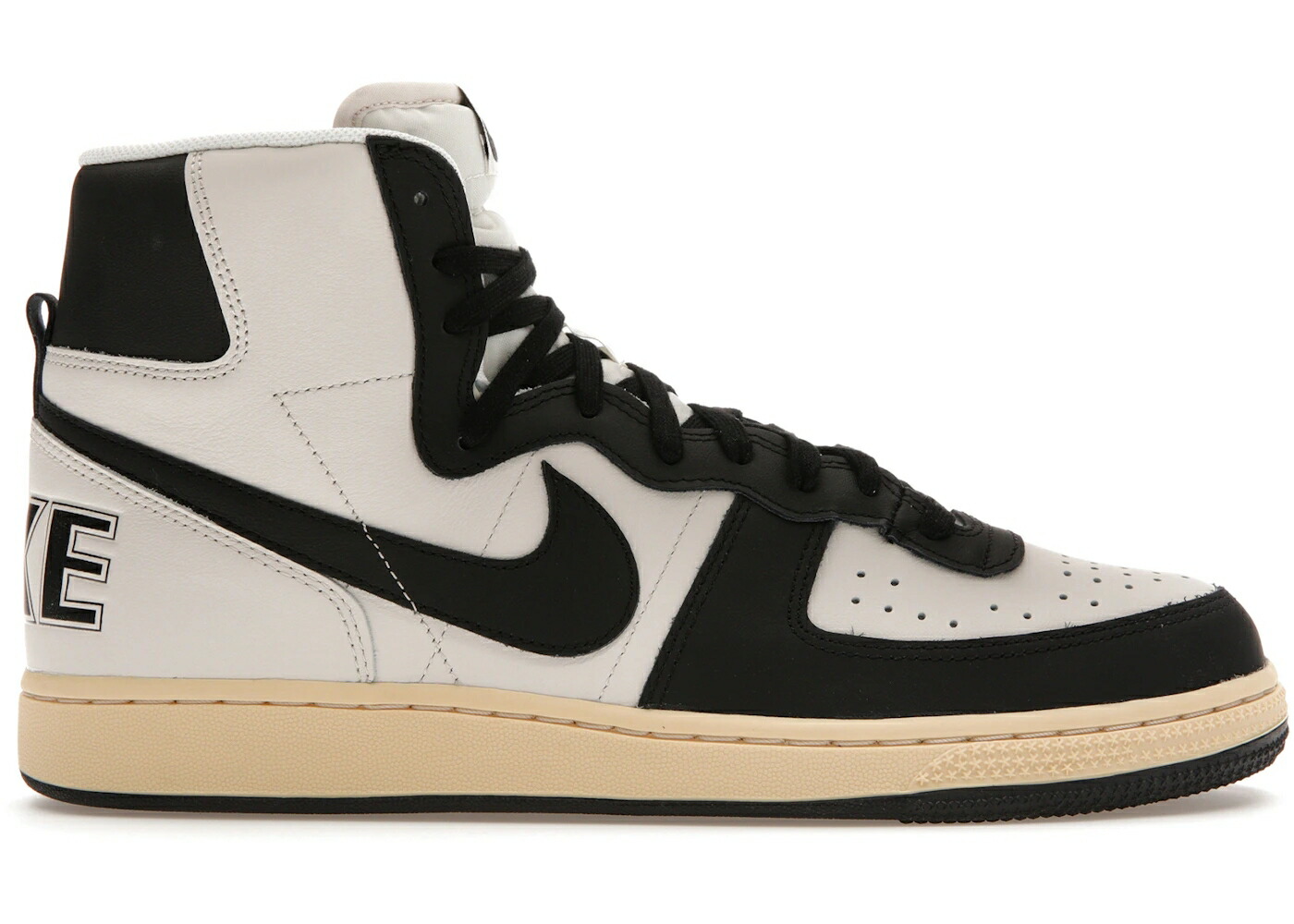 ナイキ ターミネーター ハイ 黒色 ブラック スニーカー メンズ NIKE TERMINATOR HIGH PHANTOM BLACK / PHANTOM BLACK PALE VANILLA SAIL