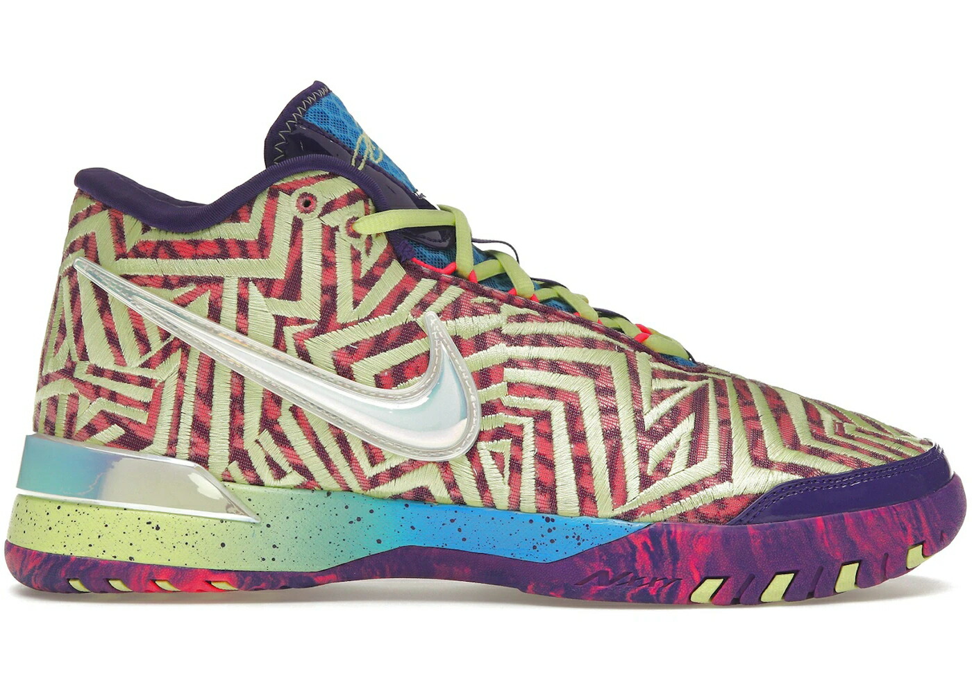 ナイキ 望遠レンズ レブロン サクラ色 スニーカー メンズ NIKE ZOOM LEBRON NXXT GENISUS VIOTECH / VIOTECH HYPER PINK LIGHT LEMON