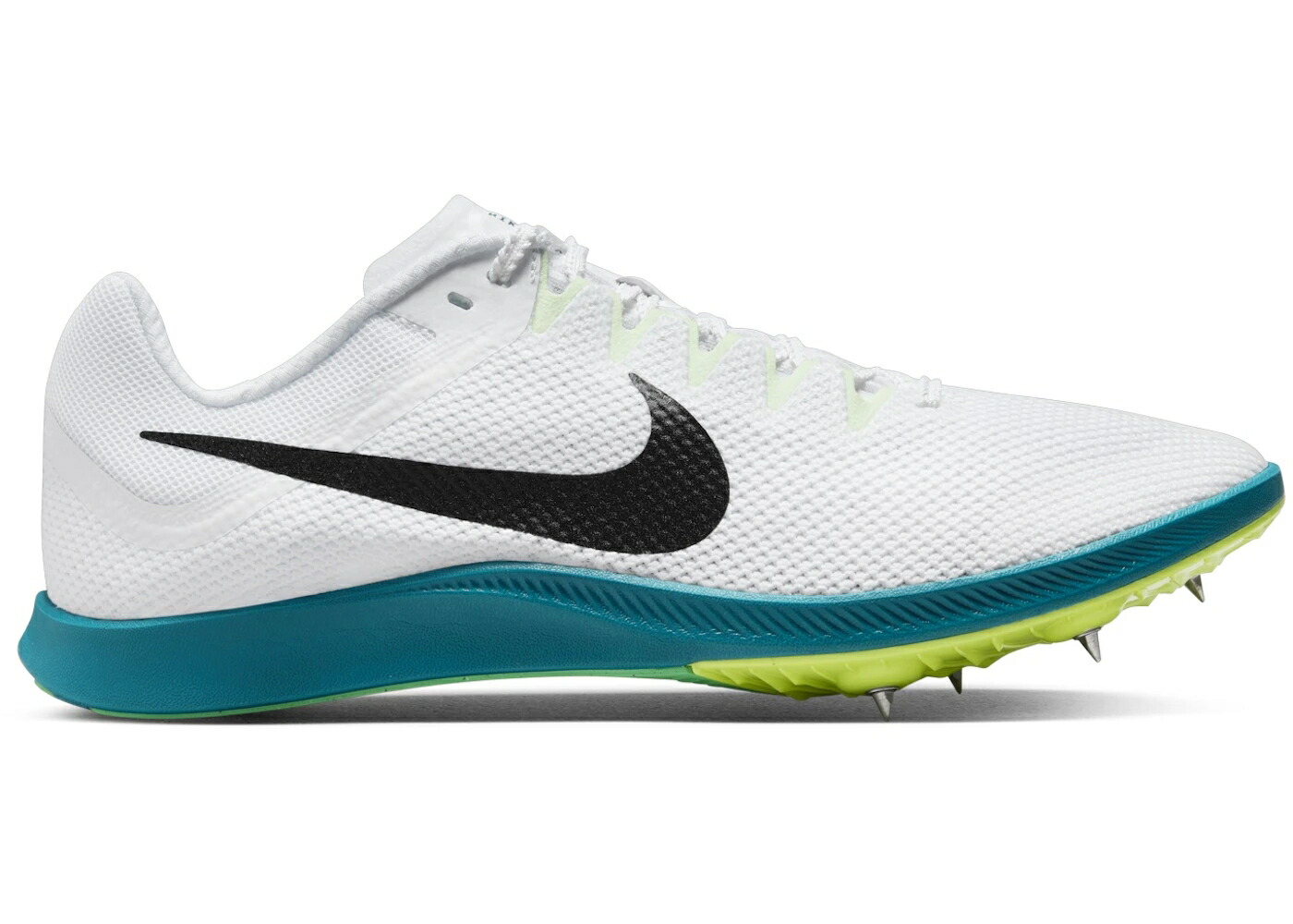 ナイキ ズーム ライバル 白色 ホワイト 緑 グリーン 黒色 ブラック スニーカー メンズ NIKE ZOOM RIVAL DISTANCE WHITE BRIGHT SPRUCE VAPOR GREEN BLACK / WHITE BRIGHT SPRUCE VAPOR GREEN