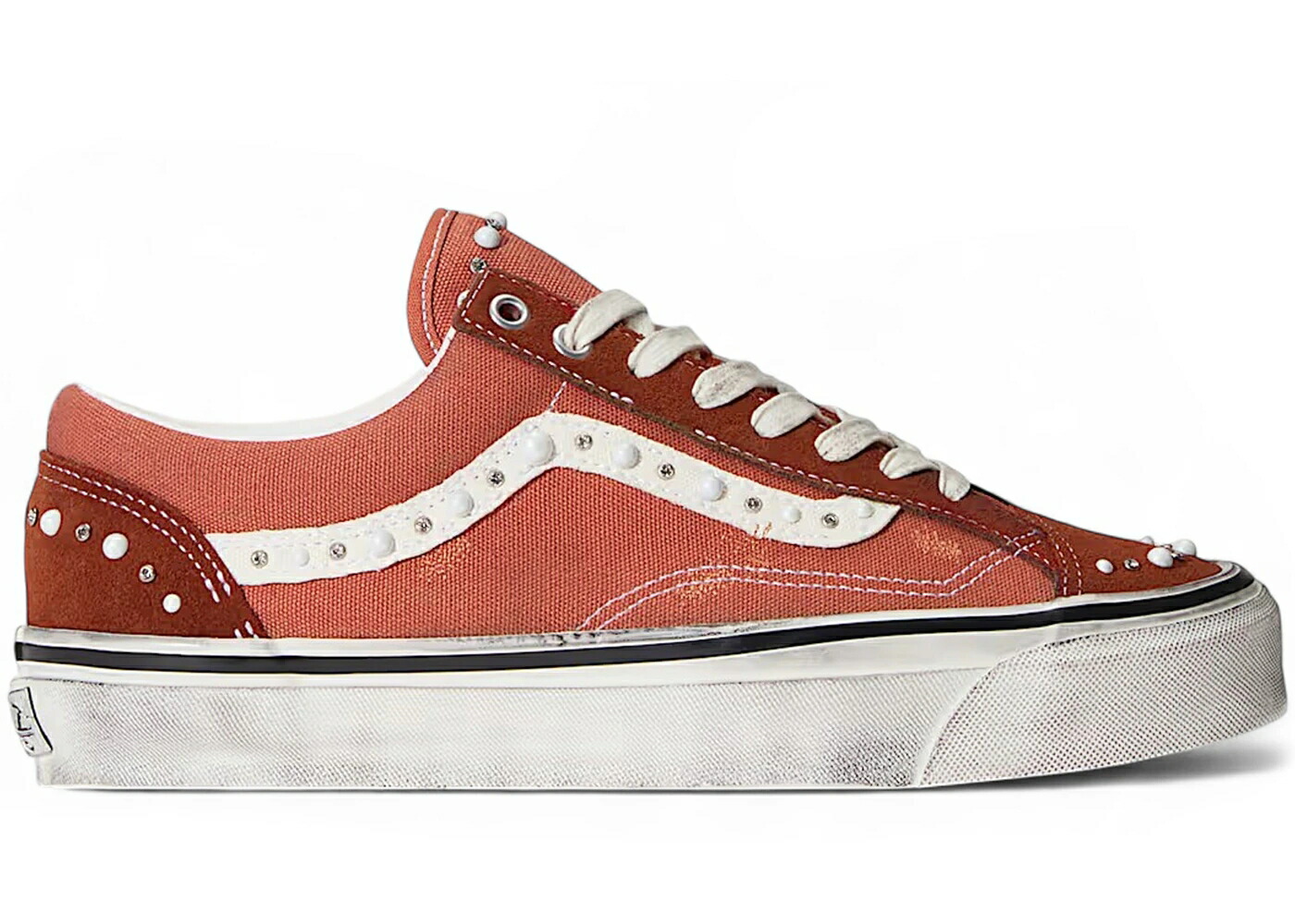 ヴァンズ バンズ 赤銅色 赤銅色 年寄りの学院 スニーカー メンズ VANS LX OLD SKOOL 36 PEARLIZED PACK BROWN /