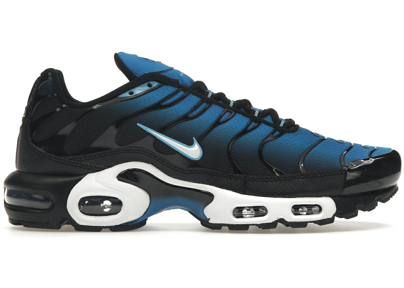 ナイキ マックス 青色 ブルー 黒色 ブラック エアマックスプラス スニーカー メンズ NIKE AIR MAX PLUS AQUARIUS BLUE / PHOTO BLUE BLACK AQUARIUS BLUE