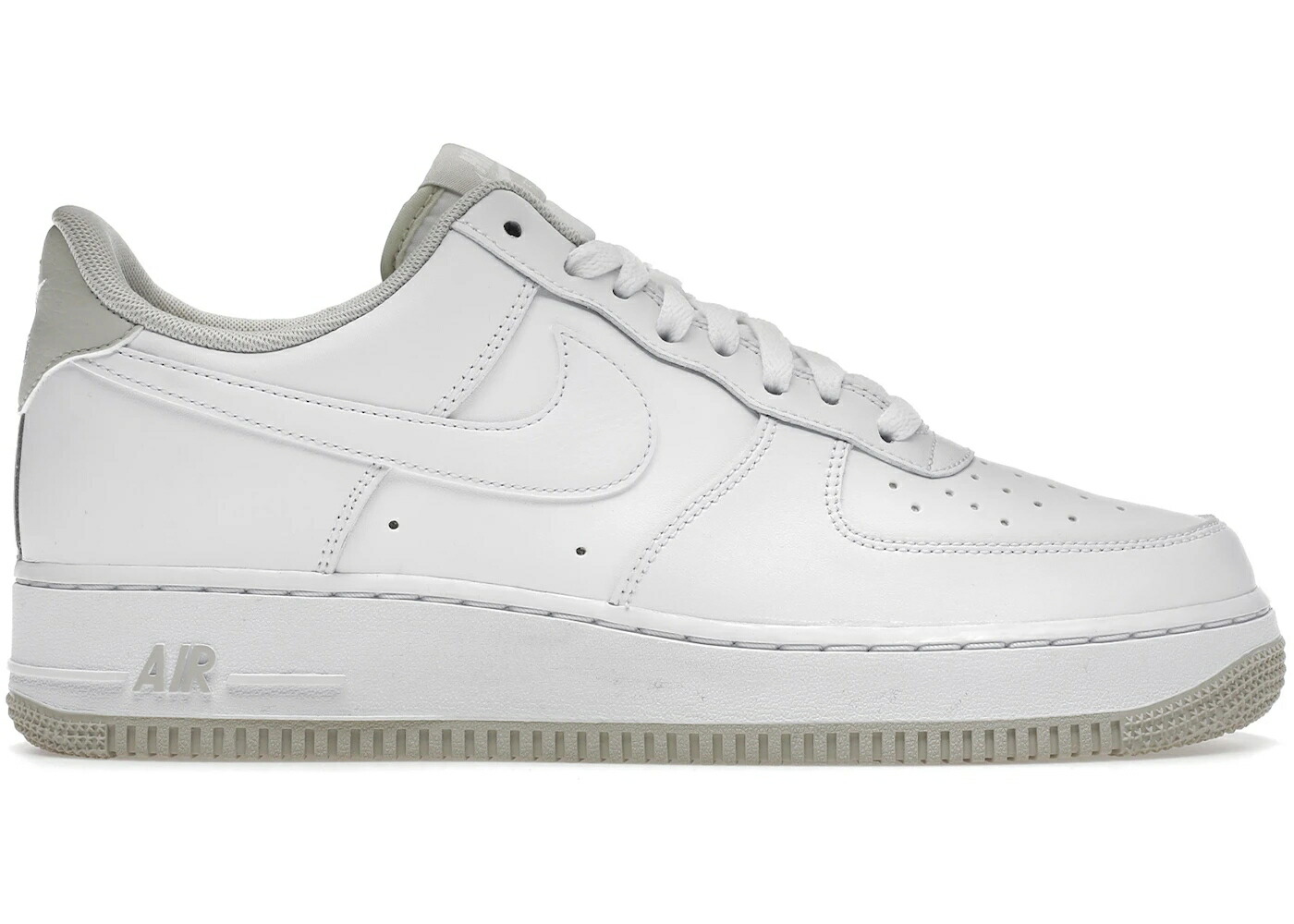 ナイキ 白色 ホワイト エアフォース '07 スニーカー メンズ NIKE AIR FORCE 1 LOW WHITE LIGHT BONE / WHITE LIGHT BONE WHITE