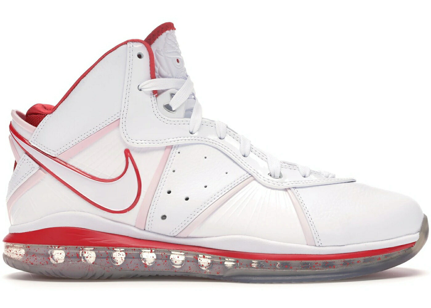 ナイキ レブロン 白いこと 白いこと 赤 赤いこと スニーカー メンズ NIKE LEBRON 8 CHINA / WHITE WHITE SPORT RED