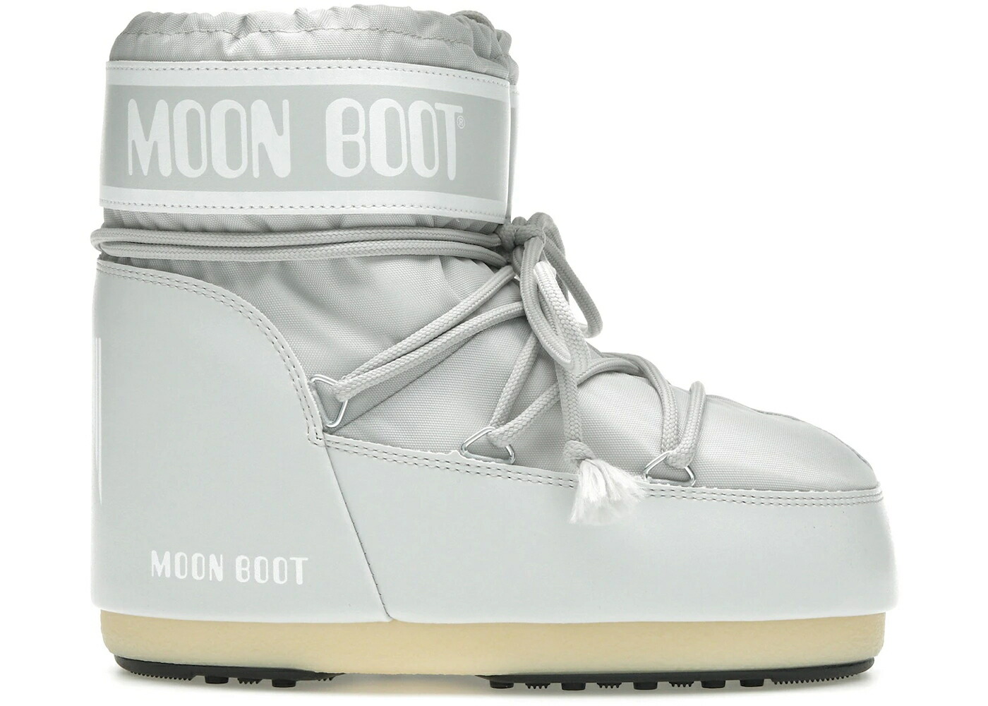 お月さまブーツ ブーツ アイコン ナイロン 薄墨色 薄墨色 スニーカー メンズ MOON BOOT MOON BOOT ICON LOW NYLON GLACIER GREY / GLACIER GREY