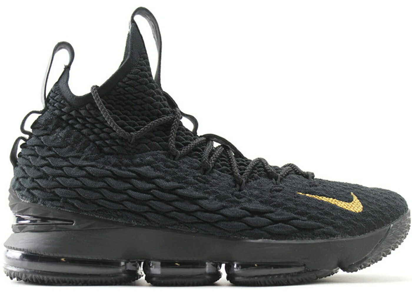 ナイキ レブロン 黒色 ブラック スニーカー メンズ NIKE LEBRON 15 PK80 / BLACK MULTI COLOR|スニケス