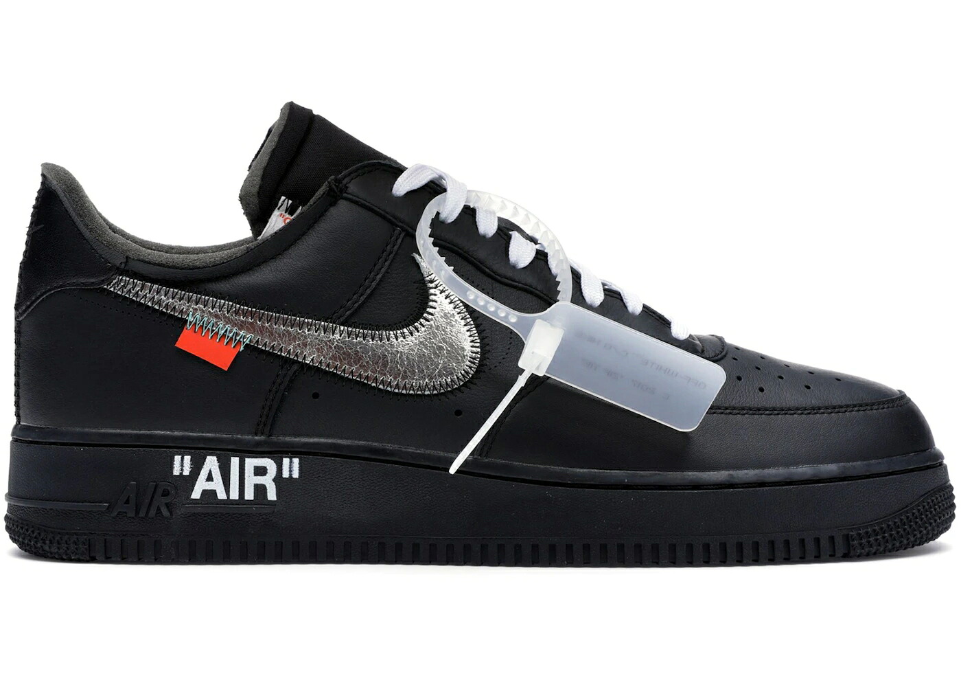 ナイキ オフホワイト 黒色 ブラック 銀色 シルバー エアフォース '07 スニーカー メンズ NIKE AIR FORCE 1 LOW OFF-WHITE MOMA (WITHOUT SOCKS) / BLACK METALLIC SILVER BLACK 1,038,555円