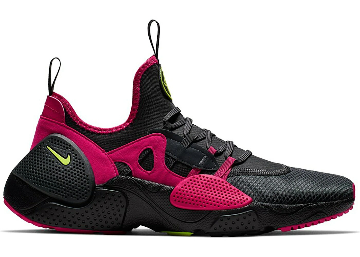 ナイキ ハラチ ラッシュ ピンク 黒色 ブラック スニーカー メンズ NIKE AIR HUARACHE EDGE ANTHRACITE RUSH PINK / ANTHRACITE VOLT BLACK RUSH PINK 25,704円