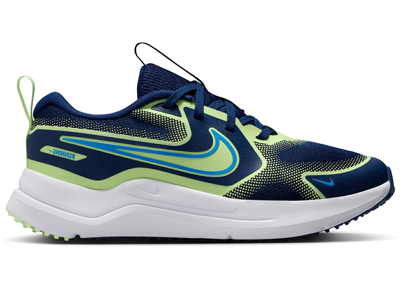 ナイキ 青み 青色 お坊っちゃん キッズ NIKE COSMIC RUNNER BLUE VOID BARELY VOLT UNIVERSITY (GS) / BLUE VOID BARELY VOLT UNIVERSITY もの言う花 マタニティ スニーカー