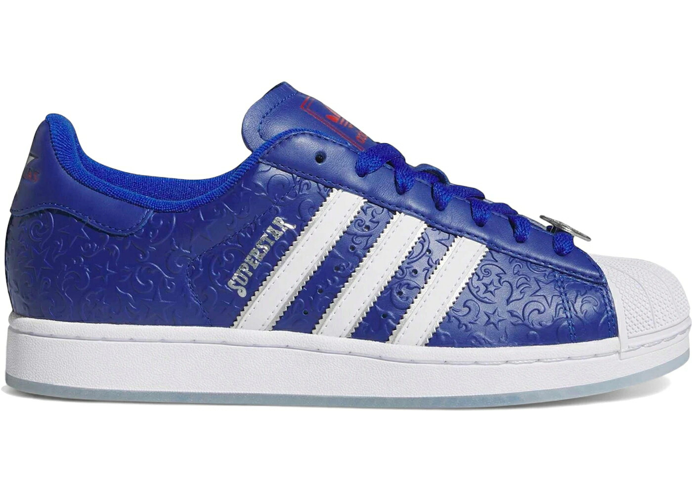 アディダス はやりっ児 ダラス 青み 青色 白いこと 白いこと スニーカー メンズ ADIDAS SUPERSTAR II HIBBETT DALLAS / BLUE WHITE BLUE