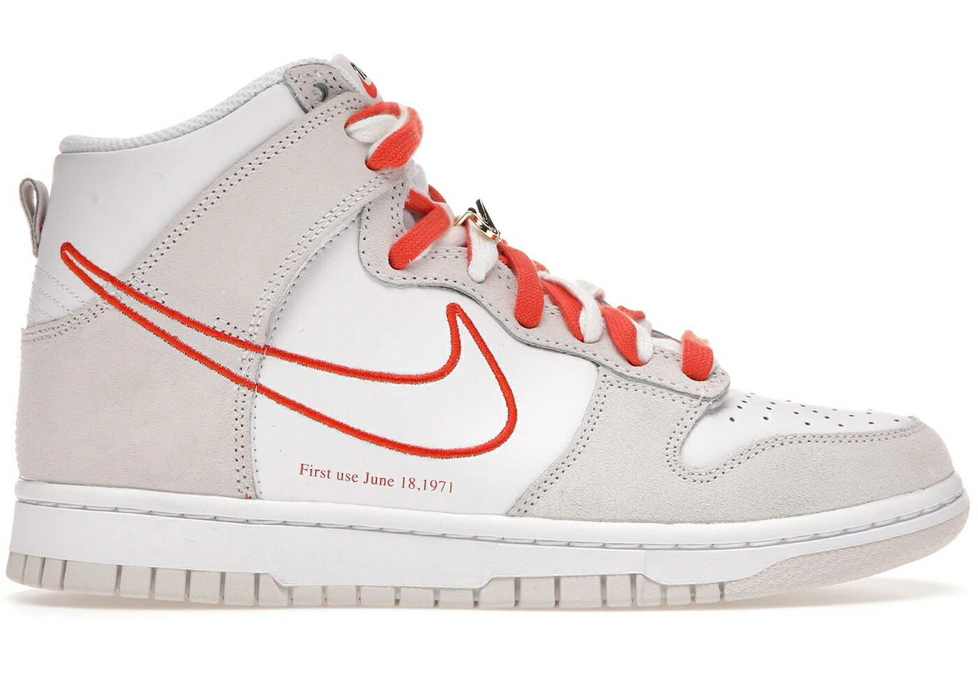 ナイキ ダンク 御機嫌 白いこと 白いこと 橙 オレンジ色 ダンクハイ WOMEN\u0027S スニーカー レディース NIKE DUNK HIGH FIRST USE WHITE SAIL ORANGE (WOMEN\u0027S) / WHITE SAIL UNIVERSITY ORANGE